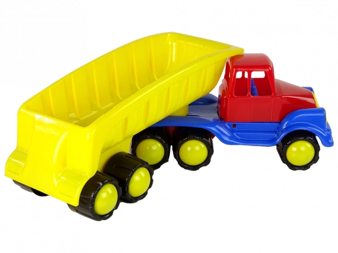 Veliki žuti kamion s prikolicom 45 cm