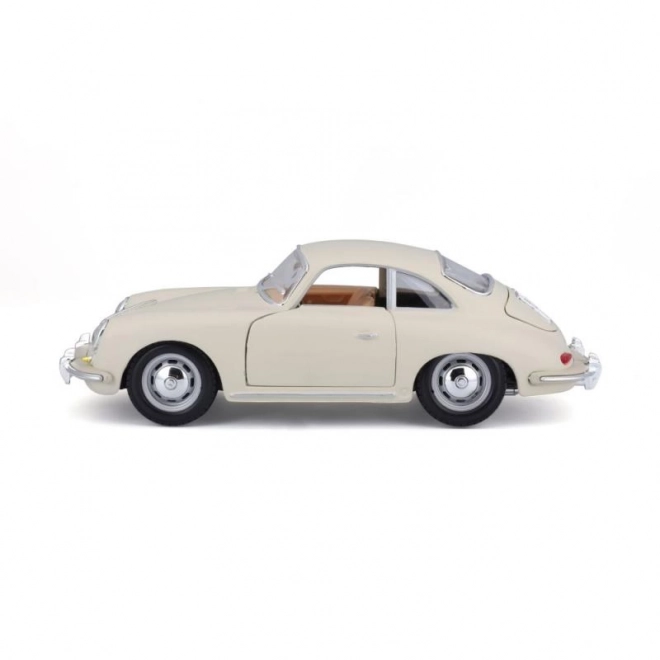 Bburago 1:24 Porsche 356B Coupe (1961) Bjelokost