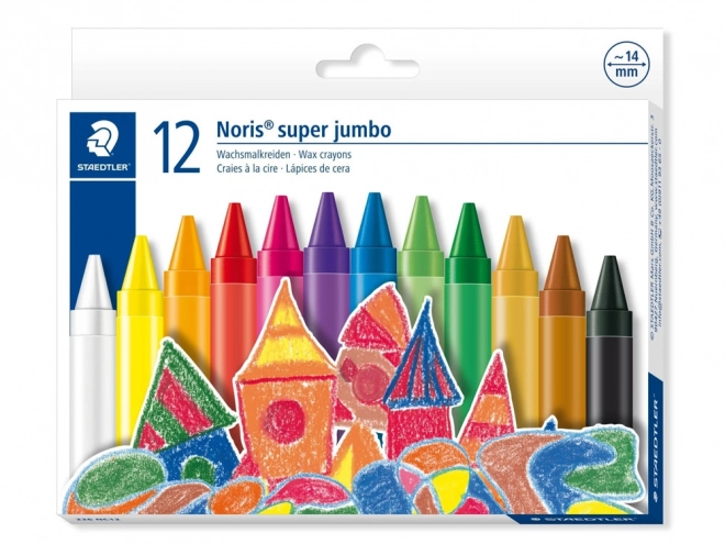 Staedtler Noris Jumbo voštane bojice 12 boja