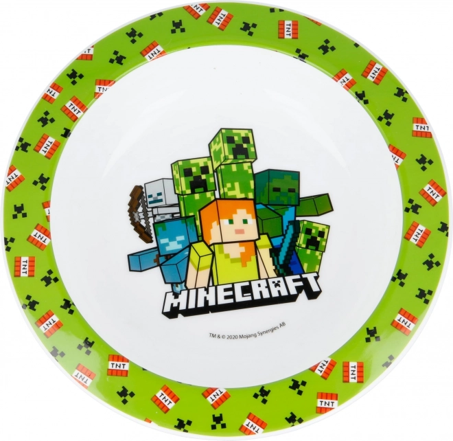 STOR Dječja zdjela za jelo Minecraft