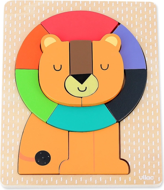 Vilac drvene umetaljke puzzle lav