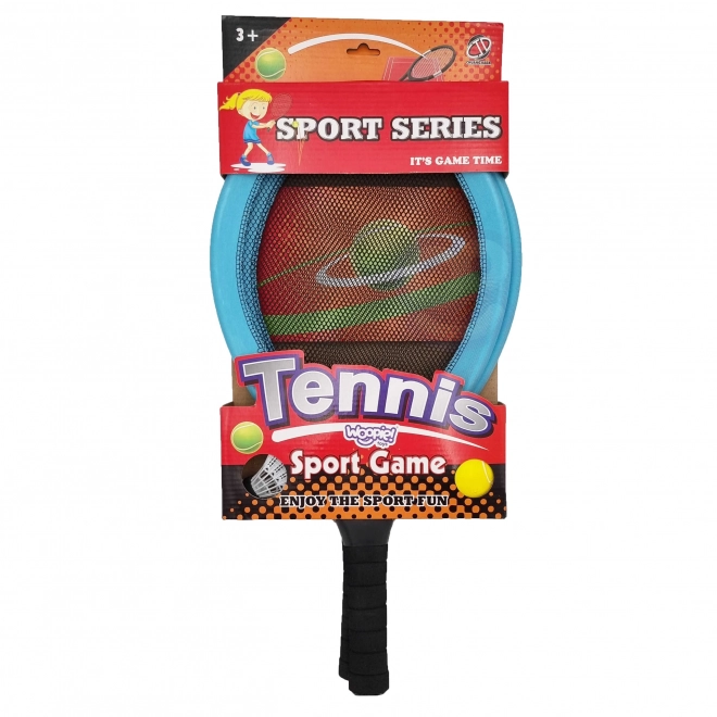 Velike rekete za tenis i badminton za djecu s lopticom