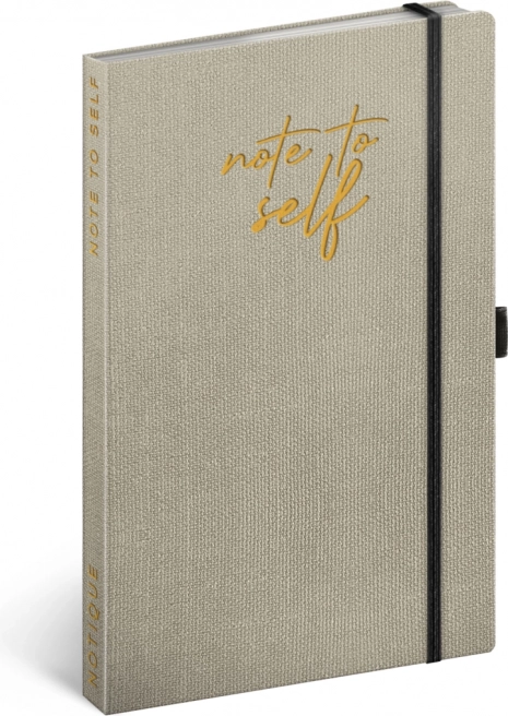 Nedatirani planer Note to Self, 5 minuta dnevno, 13 × 21 cm