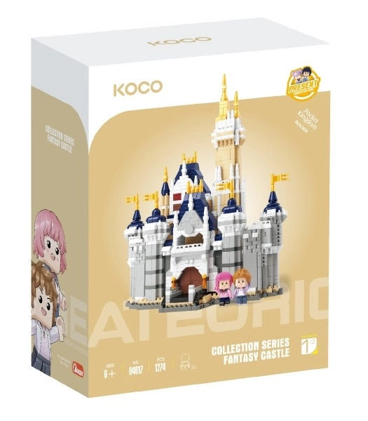 Konstrukcija KOCO Magički dvorac plastični model