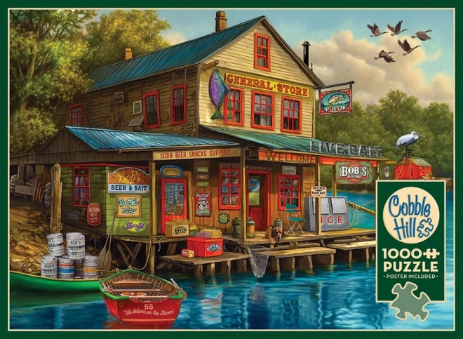 Puzzle Trgovina Bob's Beer & Bait 1000 dijelova