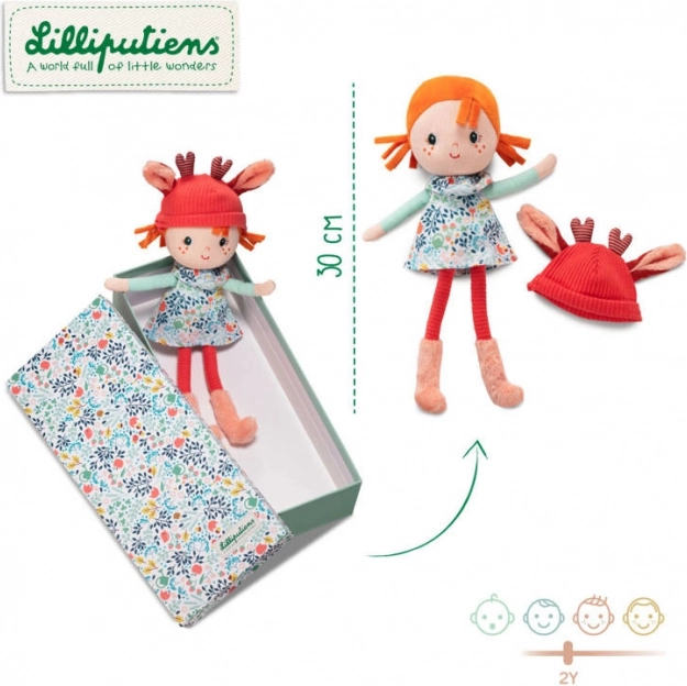 lilliputiens lutka stella u poklon kutiji 30 cm