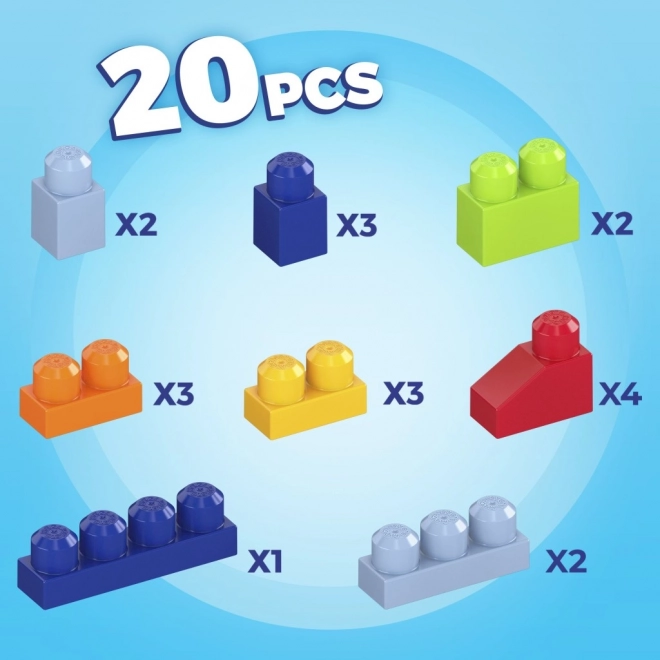 Kocke Mega Bloks u kolicima