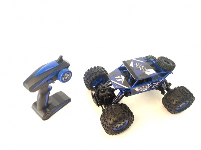 Crveni amfibijski RC auto