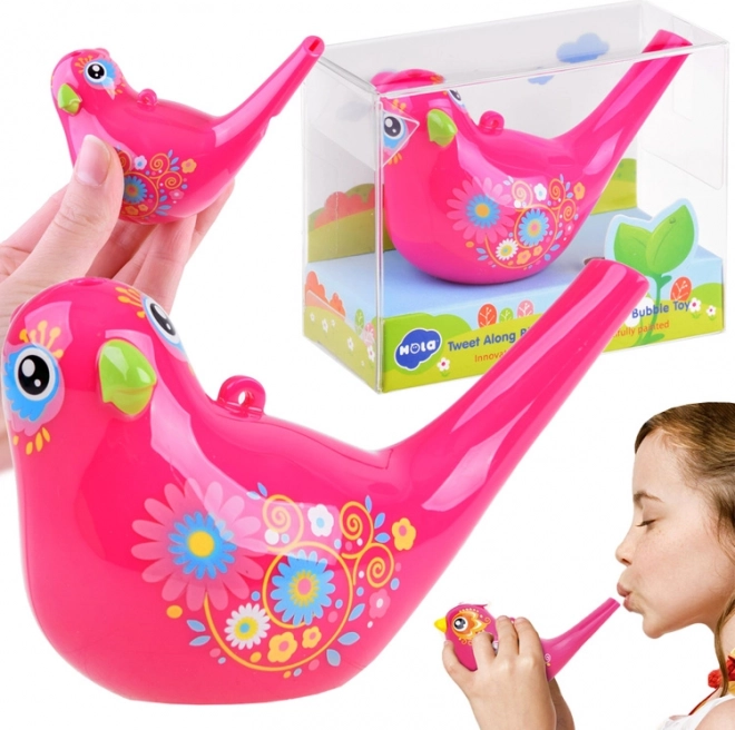 Vodena ptičja zviždaljka Water Bird – Ružičasta