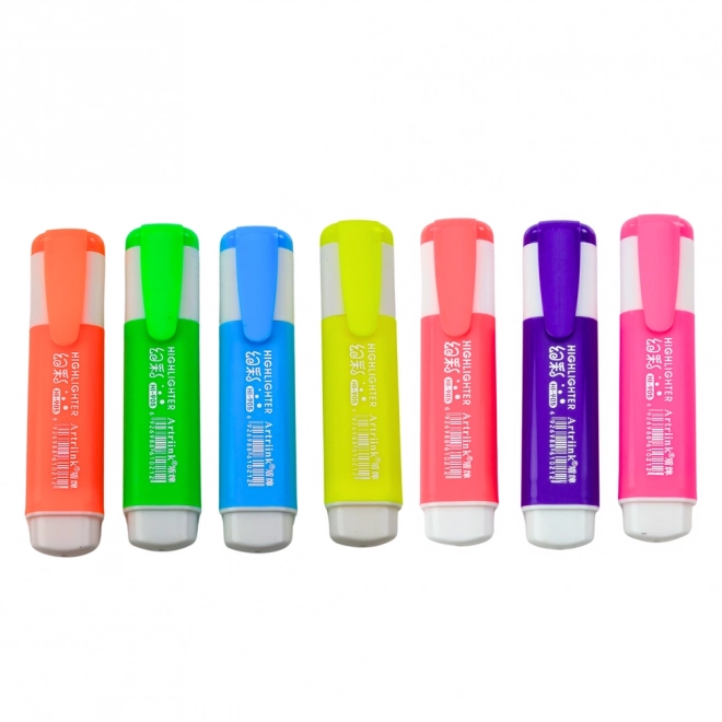 Set od 7 neon markera
