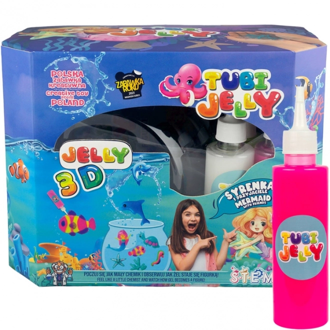 Zabavni set Tubi Jelly s velikim akvarijem Sirena
