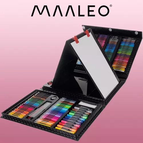 Malerski set u kovčežiću - 208 kom Maaleo 21645