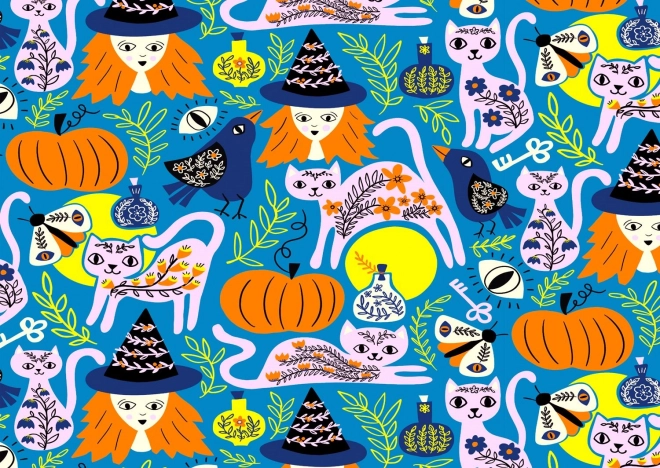 Puzzle Začarane Mačke 1000 Dijelova
