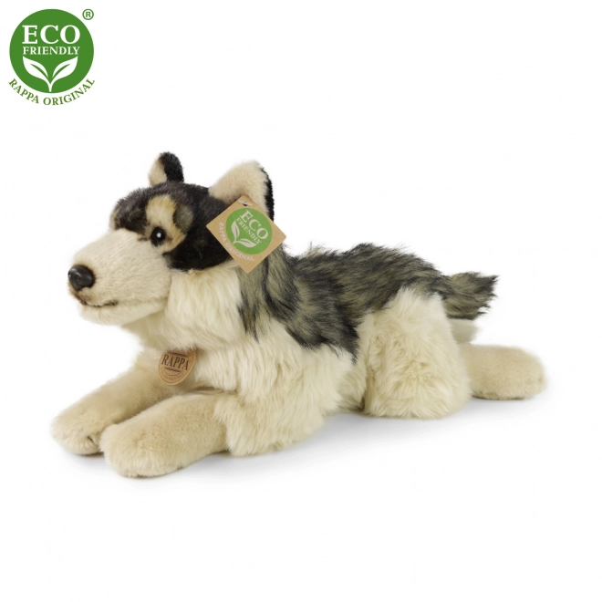 Plišani vuk ležeći 35 cm eco-friendly