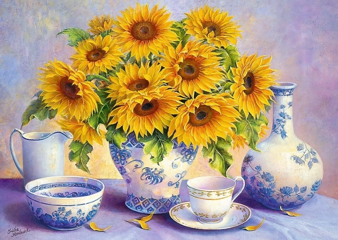 Puzzle 500 dijelova Suncokreti