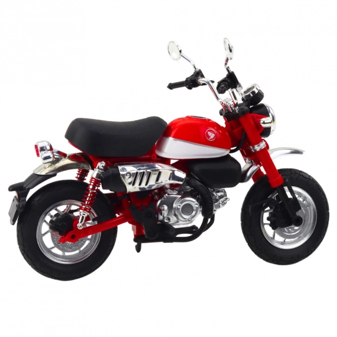Motocikl retro metalni crveni 1:12