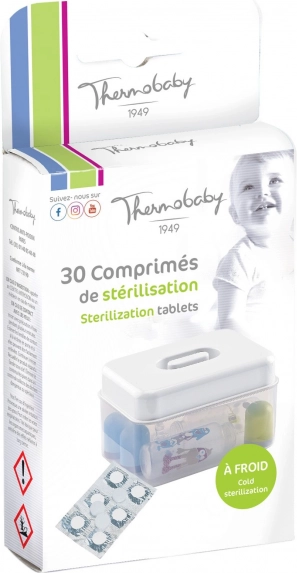 Sterilizacijske tablete 30 kom, bijele