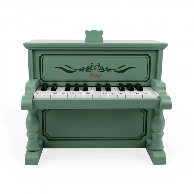 Drveno pianinko Classic World s udžbenikom
