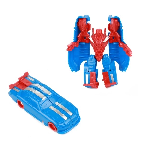 Transformer auto/robot plast 10 cm mix boja u plastičnoj kutiji 5x10,5cm