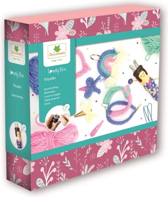Kreativni set s pletiljkom Lovely Box
