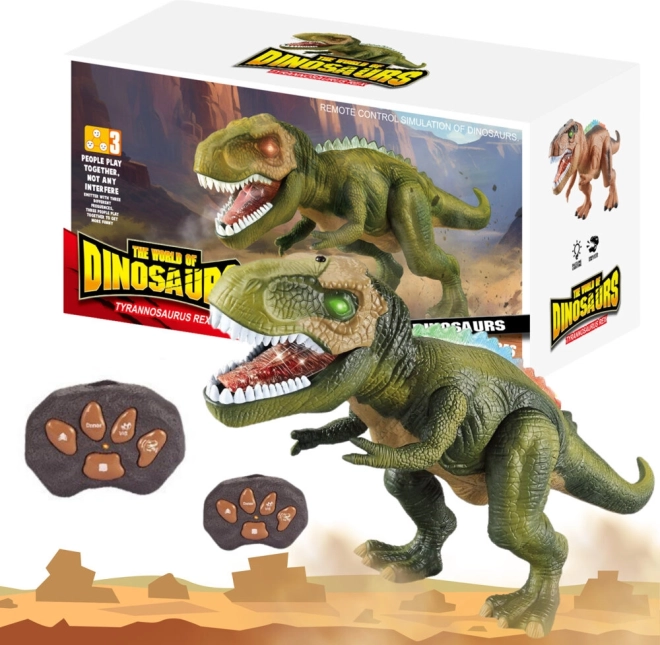 Daljinski upravljani Dino T-Rex sa svjetlima i zvukovima