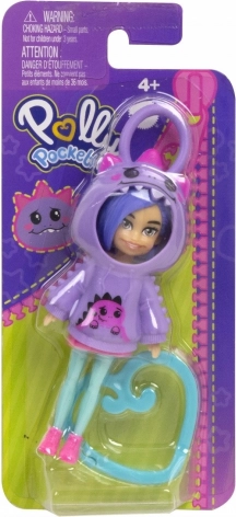 Polly Pocket privjesak Dino mini lutkica