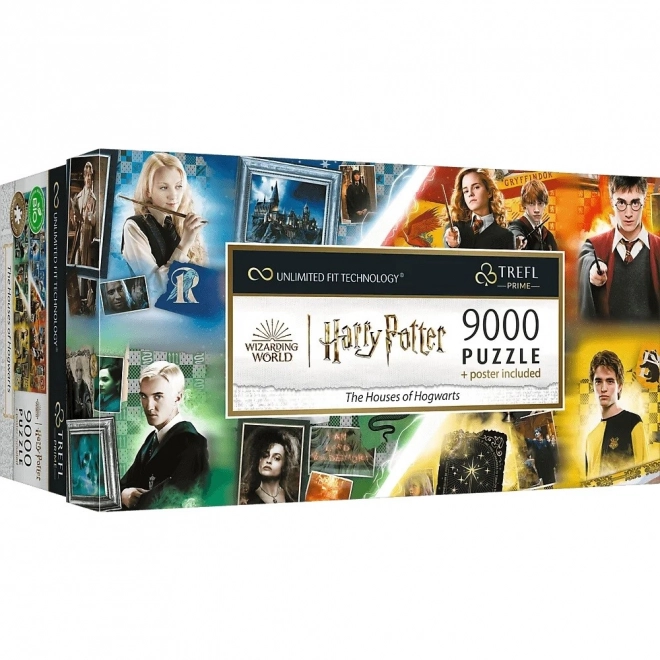TREFL Puzzle UFT Harry Potter: Hogwarts 9000 komada