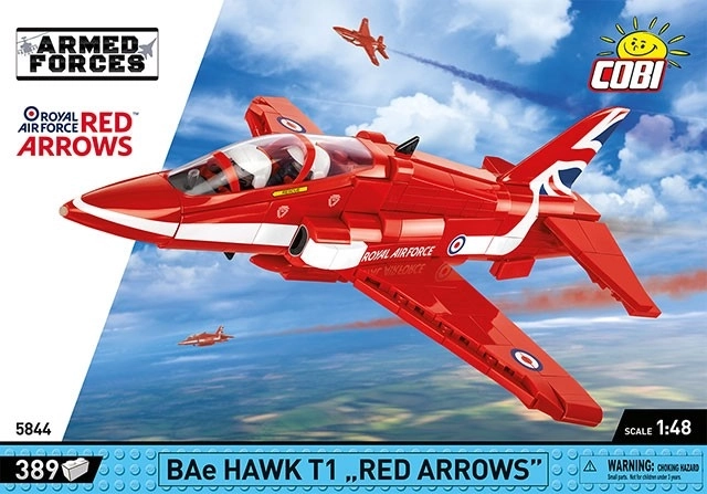 Komplet BAe Hawk T1 Crvene strijele 389 dijelova