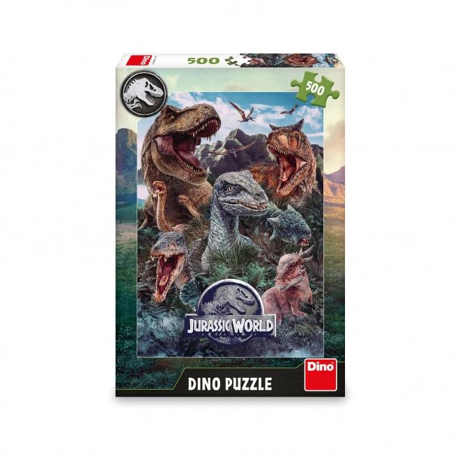 Puzzle Jurski Svijet 500 dijelova
