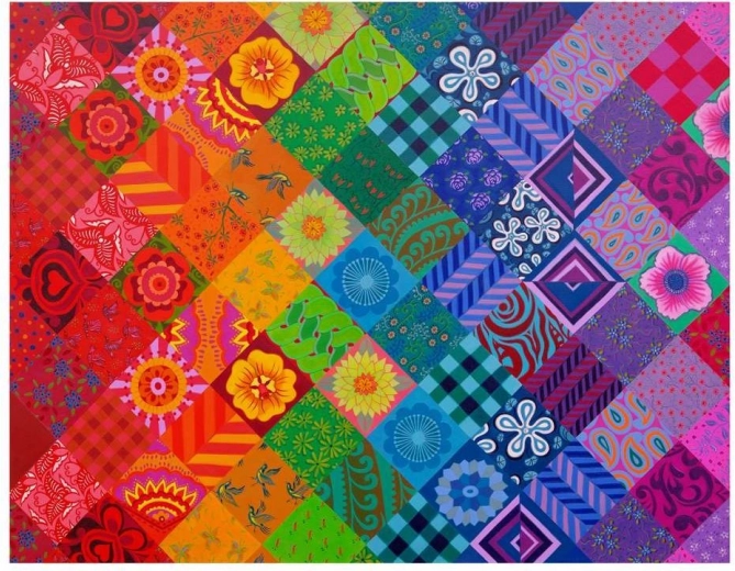 Puzzle Patchwork duga 1000 dijelova