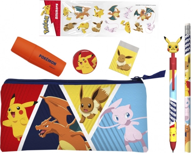 Školski set Pokémon s naljepnicama