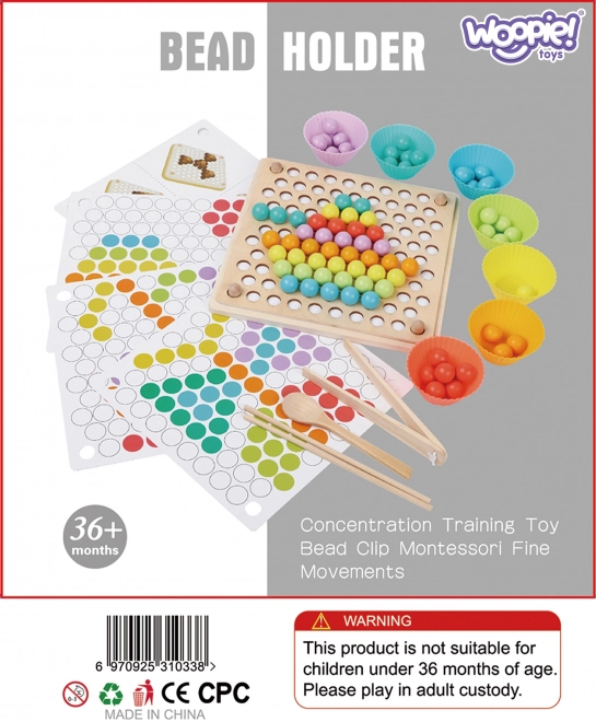 Woopie šarene kugle Montessori mozaik i sortir