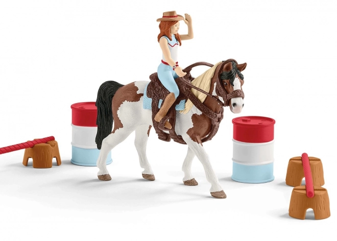 SCHLEICH Horse Club® 42441 Hannah i jahaća garnitura za western