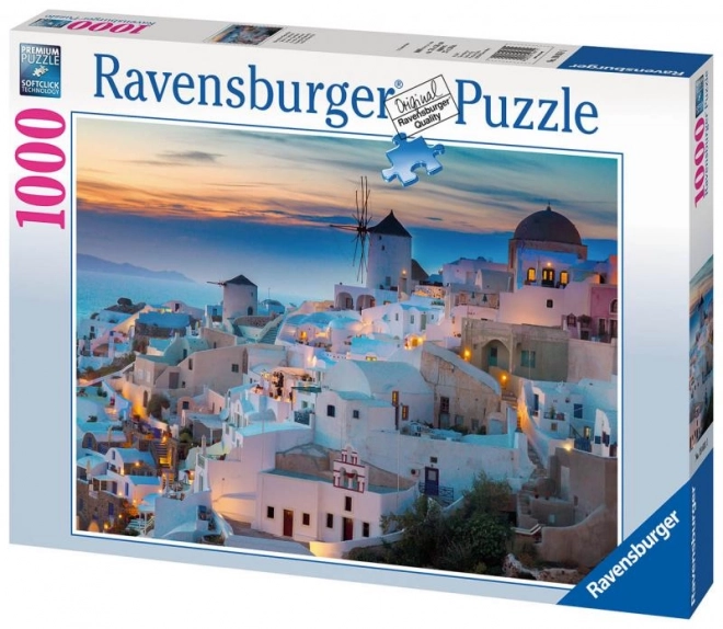 Puzzle Večer u Santoriniju 1000 kom Ravensburger