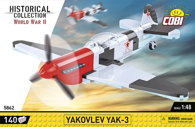 Konstrukcijski set Yakovlev Yak-3