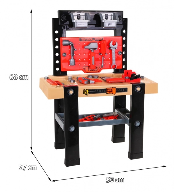Dječji radni stol Little DIY - 64 dijelova