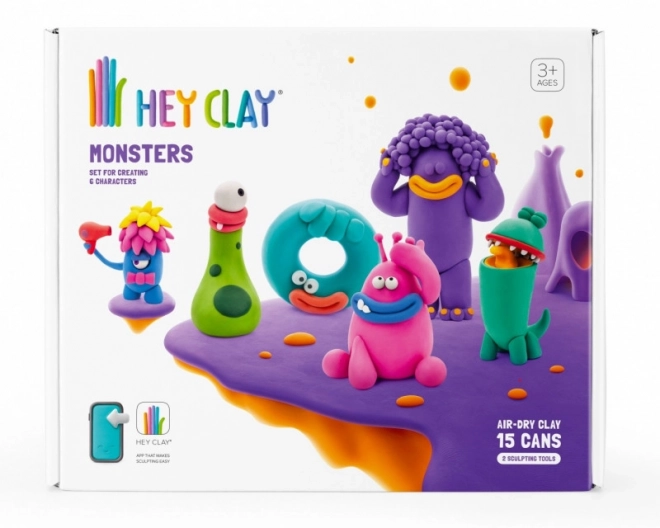 Hej Clay plastična oprema Monsters