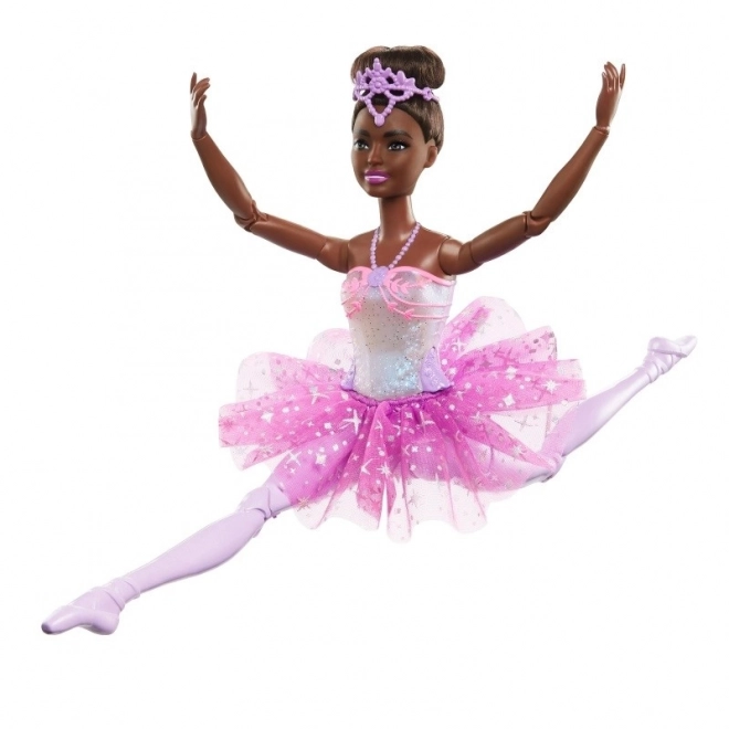 Lutka Barbie Dreamtopia balerina Magical Lights Smeđa