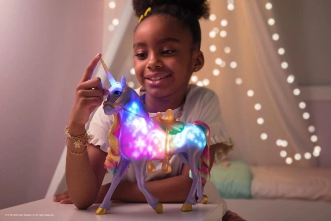 UNICORN ACADEMY SVJETLEĆI JEDNOROG WILDSTAR 24cm
