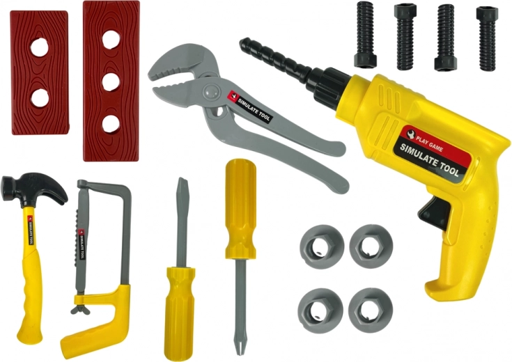 Realistična dječja bušilica i alati