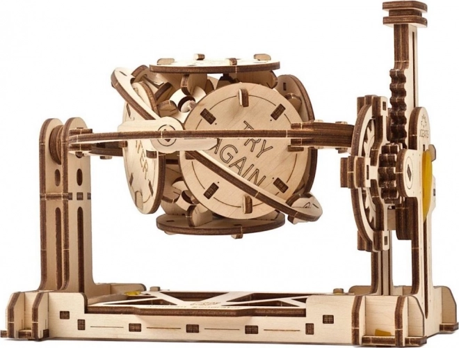 Ugears drveni 3D mehanička slagalica nasumični generator