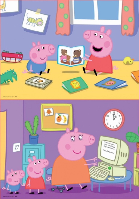 Educa Puzzle Peppa Pig 2x20 dijelova