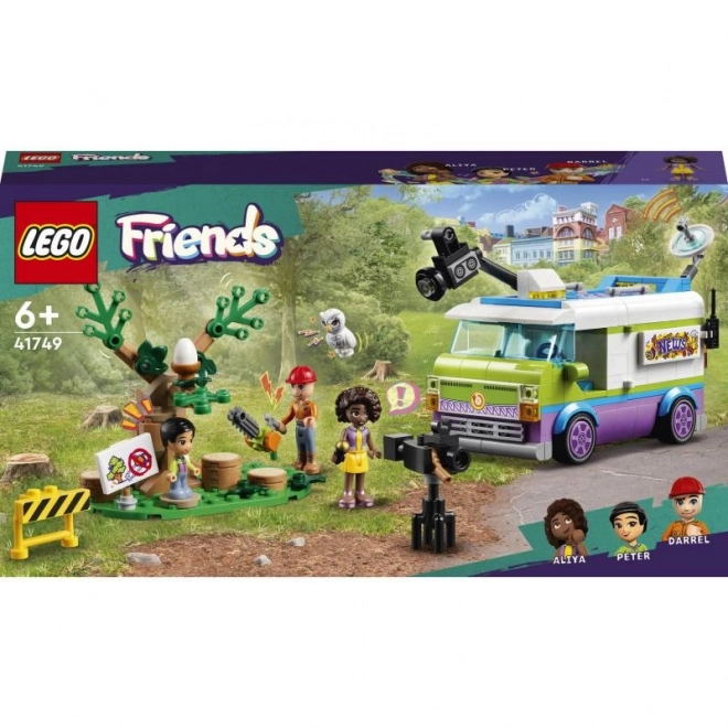 LEGO® Friends 41749 Novinarska dostavna vozila