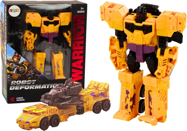 Transformirajući robotski tenk 2u1 X-Warrior žuti