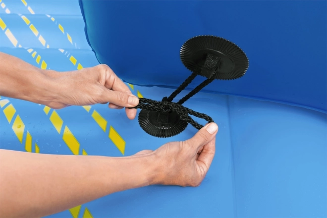 HYDRO-Force Otok + tobogan 376x311cm BESTWAY