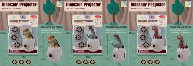 Projektor s dinosaurima 10 cm