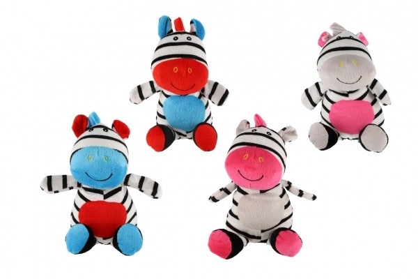 Plišana zvečkica Zebra za bebe