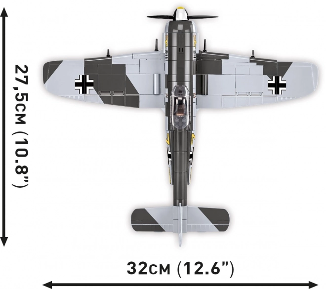 Konstruktor Povijesna Kolekcija WWII Focke-Wulf FW 190 A-3 382 kocke