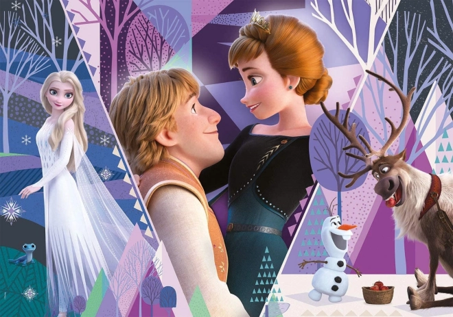 Puzzle od 180 dijelova - Snježno kraljevstvo 2