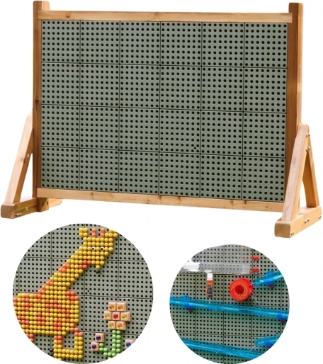 Masterkidz Drvena ploča XXL Znanstveni Kreativni STEM Zid Vanjski